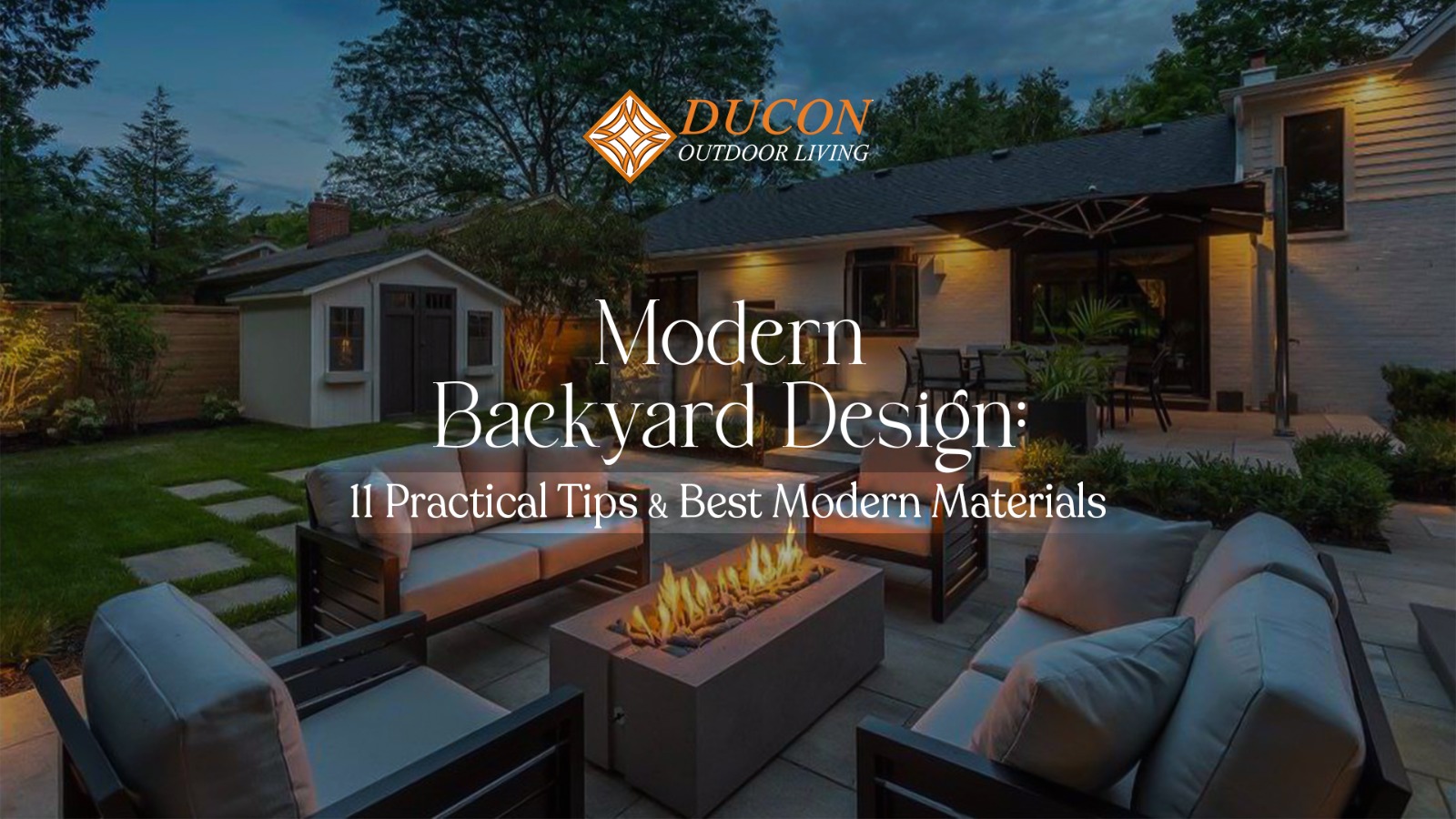 Modern Backyard Design: 11 Practical Tips & Expert Insights